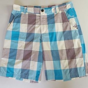 Mens Lululemon Kahuna Style Plaid Classic Shorts